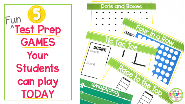 Fun Test Prep Games Your Students Can Play Today - Your Thrifty Co-Teacher