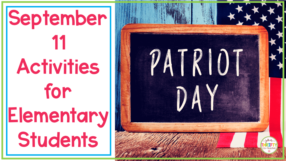 September 11 Activities For Upper Elementary Your Thrifty Co Teacher