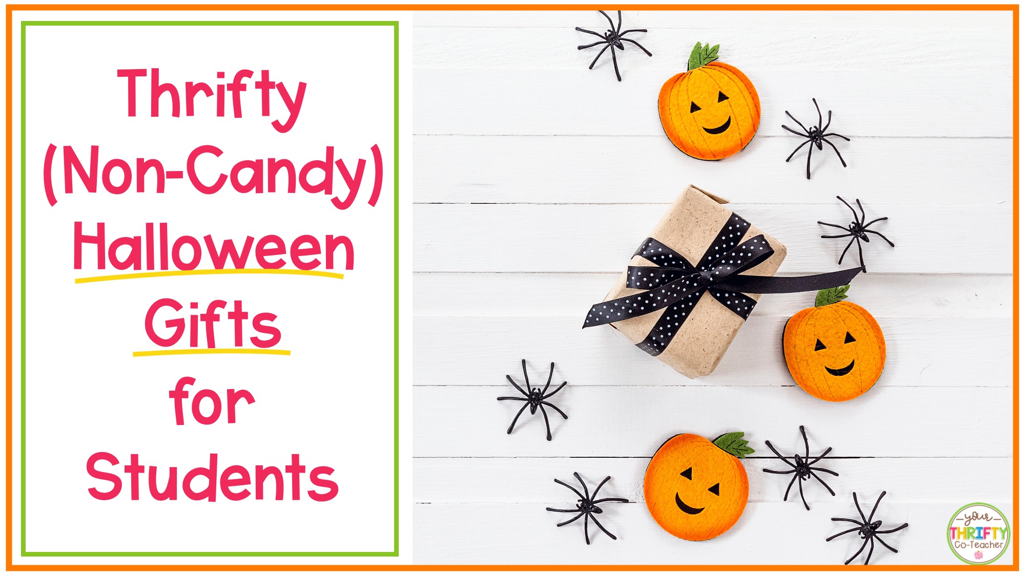 Halloween gift discount ideas for students